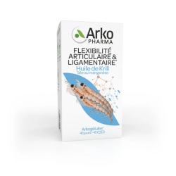ARKOGELULES HUILE DE KRILL MANGANESE 45 GELULES ARKOPHARMA