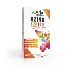 AZINC JUNIOR FRAISE 30 COMPRIMES ARKOPHARMA