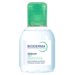 SEBIUM H2O EAU MICELLAIRE NETTOYANTE PURIFIANTE 100ML BIODERMA