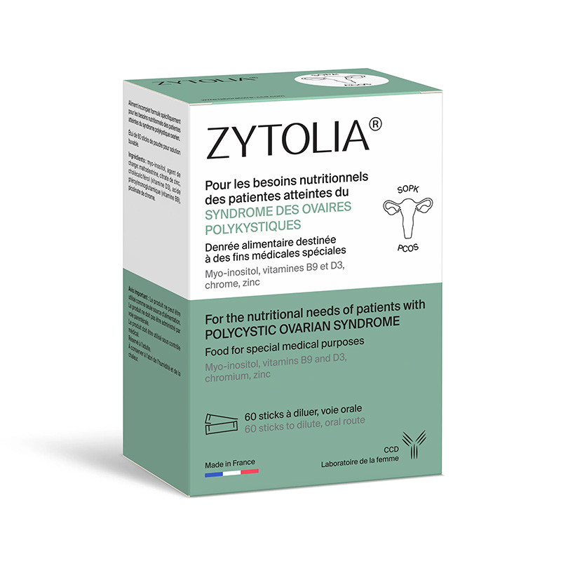 ZYTOLIA FERTILITÉ 60 STICKS à diluer LABORATOIRE CCD