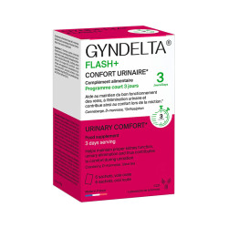 GYNDELTA FLASH+ CONFORT URINAIRE 6 SACHETS LABORATOIRES CCD