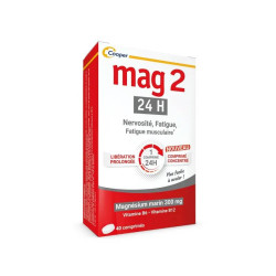 MAG 2 300MG 24H NERVOSITÉ FATIGUE 40 COMPRIMES COOPER