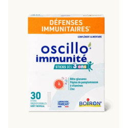 OSCILLO IMMUNITÉ dès 3 ans 30 STICKS BOIRON