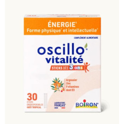 OSCILLO VITALITÉ dès 3 ans 30 STICKS BOIRON
