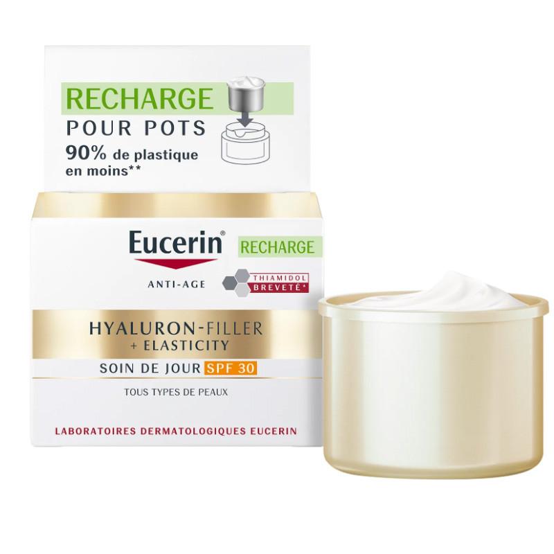 RECHARGE HYALURON FILLER + ELASTICITY SOIN DE JOUR SPF 30 50ML EUCERIN
