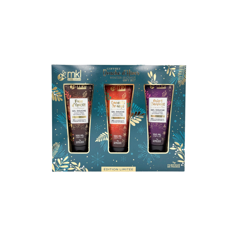 COFFRET NOËL DOUCHE D'HIVER ÉDITION LIMITÉE MKL