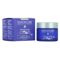 MERVEILLEUSE CRÈME NUIT ANTI-RIDES BIO 50 ML SANOFLORE
