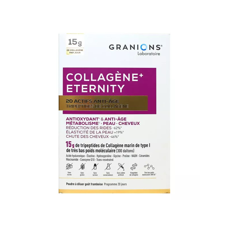 COLLAGÈNE+ ETERNITY ANTI-ÂGE GLOBAL 343G GRANIONS
