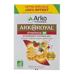 ARKOROYAL BIO DYNERGIE 30 AMPOULES ARKOPHARMA