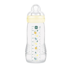 BIBERON EASY ACTIVE 6MOIS+ DEBIT TRES RAPIDE 330ML COLORIS PEARL MAM