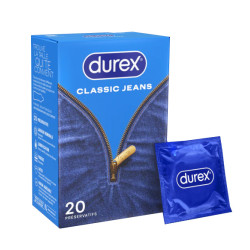 DUREX CLASSIC JEANS 20 PRESERVATIFS