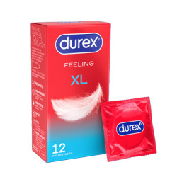 DUREX FEELING XL 12 PRESERVATIFS