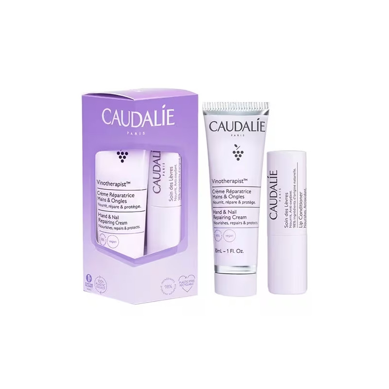 VINOTHERAPIST™ DUO CRÈME MAINS & SOIN DES LÈVRES CAUDALIE