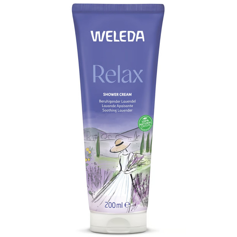 RELAX CRÈME DE DOUCHE LAVANDE APAISANTE 200ML WELEDA