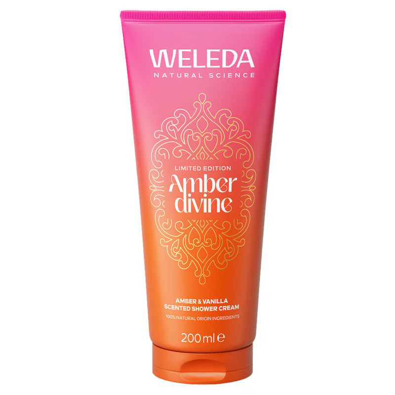 CRÈME DE DOUCHE AMBER DIVINE ÉDITION LIMITÉE 200ML WELEDA