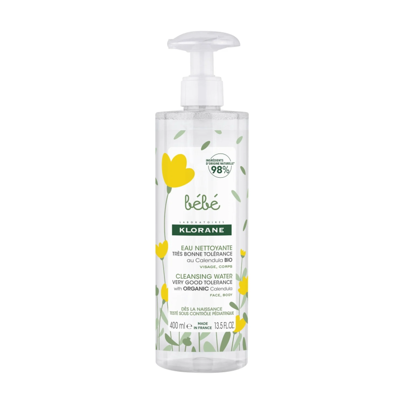 EAU NETTOYANTE BÉBÉ 400ML KLORANE