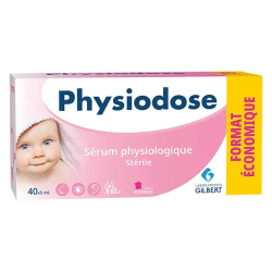 PHYSIODOSE SERUM PHYSIOLOGIQUE 40 X 5ML LABORATOIRES GILBERT