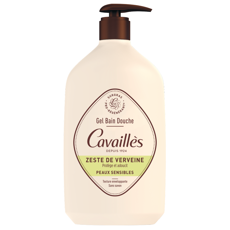GEL BAIN DOUCHE ZESTE DE VERVEINE 1L ROGÉ CAVAILLÈS