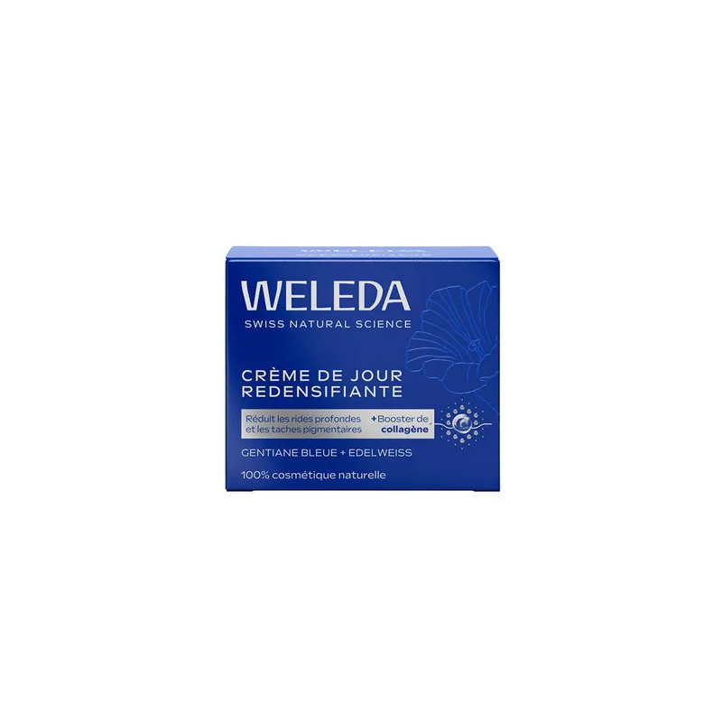 CREME DE JOUR REDENSIFIANTE GENTIANE BLEUE ET EDELWEISS 40ML WELEDA