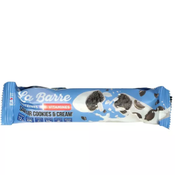 LA BARRE PROTÉINES + VITAMINES SAVEUR COOKIES & CREAM 49G EAFIT