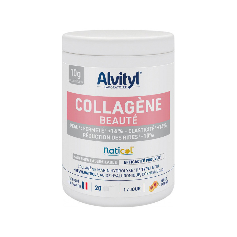 COLLAGÈNE BEAUTÉ GOÛT PÊCHE 210G ALVITYL