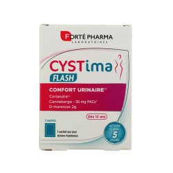 CYSTIMA FLASH CONFORT URINAIRE 5 SACHETS FORTE PHARMA