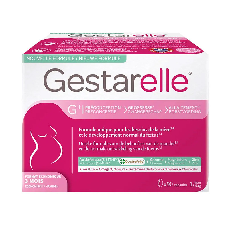 GESTARELLE G+ PRECONCEPTION GROSSESSE ALLAITEMENT 90 CAPSULES IPRAD
