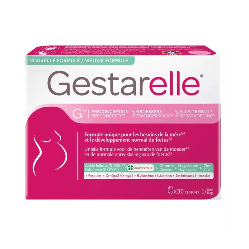 GESTARELLE G+ PRECONCEPTION GROSSESSE ALLAITEMENT 30 CAPSULES IPRAD