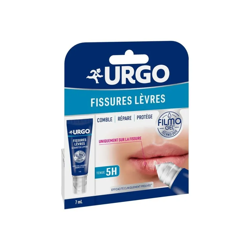 FILMOGEL FISSURES LÈVRES 7ML URGO
