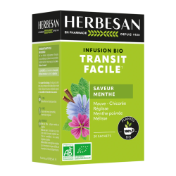 INFUSION BIO TRANSIT FACILE X 20 SACHETS HERBESAN