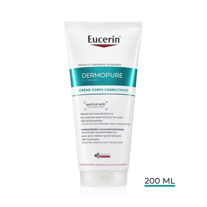 DERMOPURE CLINICAL CREME CORPS CORRECTRICE 200ML EUCERIN