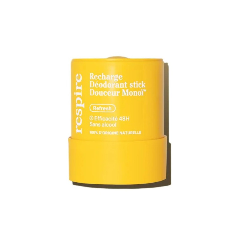 RESPIRE RECHARGE DEODORANT DOUCEUR MONOÏ 48H STICK 50G