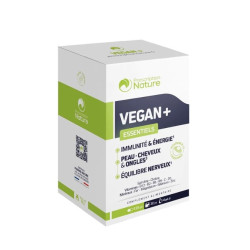 VEGAN+ ESSENTIELS 120 GÉLULES PRESCRIPTION NATURE