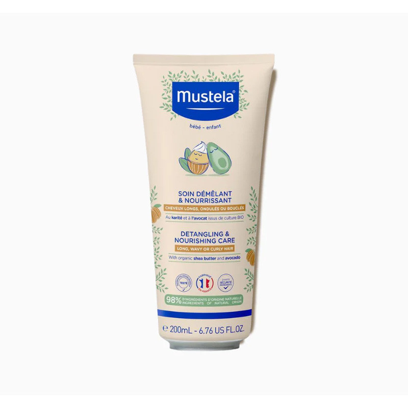 SOIN DEMELANT NOURRISSANT CHEVEUX BEBE ENFANT 200ML MUSTELA