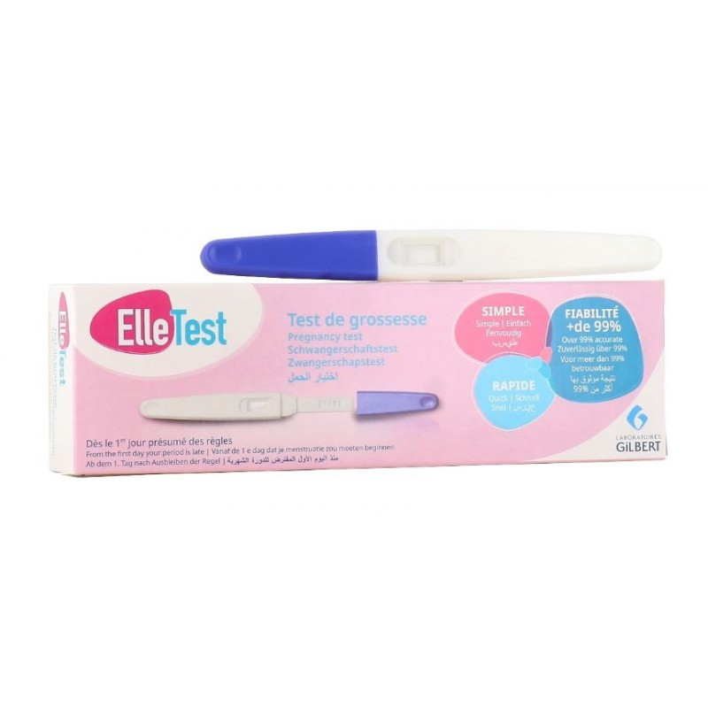 ELLE TEST TEST DE GROSSESSE X1 GILBERT