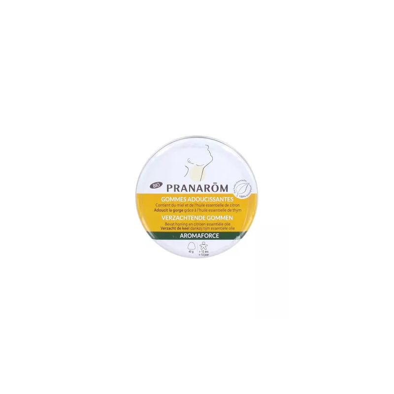 AROMAFORCE GOMMES ADOUCISSANTES BIO 45G PRANARÔM