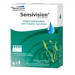 SENSIVISION AU PLANTAIN COLLYRE ANTI-IRRITATION UNIDOSE BAUSCH & LOMB