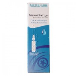 DESOMEDINE 0.1% COLLYRE ANTISEPTIQUE 10ML BAUSH & LOMB