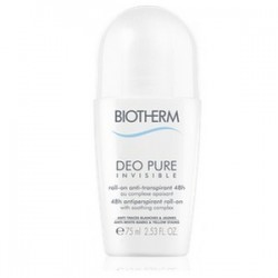 DEO PURE INVISIBLE ROLL ON 75ML BIOTHERM