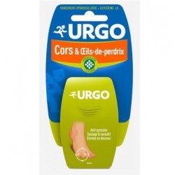 URGO CORS ET OEILS DE PERDRIX HYDROCOLLOIDE ET GLYCERINE 5 PANSEMENTS