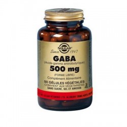 GABA 500MG 50 gélules SOLGAR