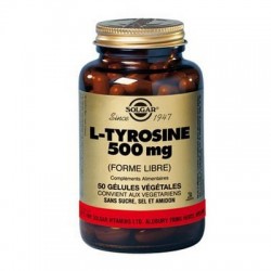 L TYROSINE  50 GELULES VEGETALES SOLGAR