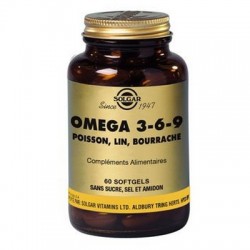 OMEGA 3 6 9  - 60 COMPRIMES SOLGAR