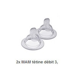 TETINE SILICONE DEBIT 3 RAPIDE MAM