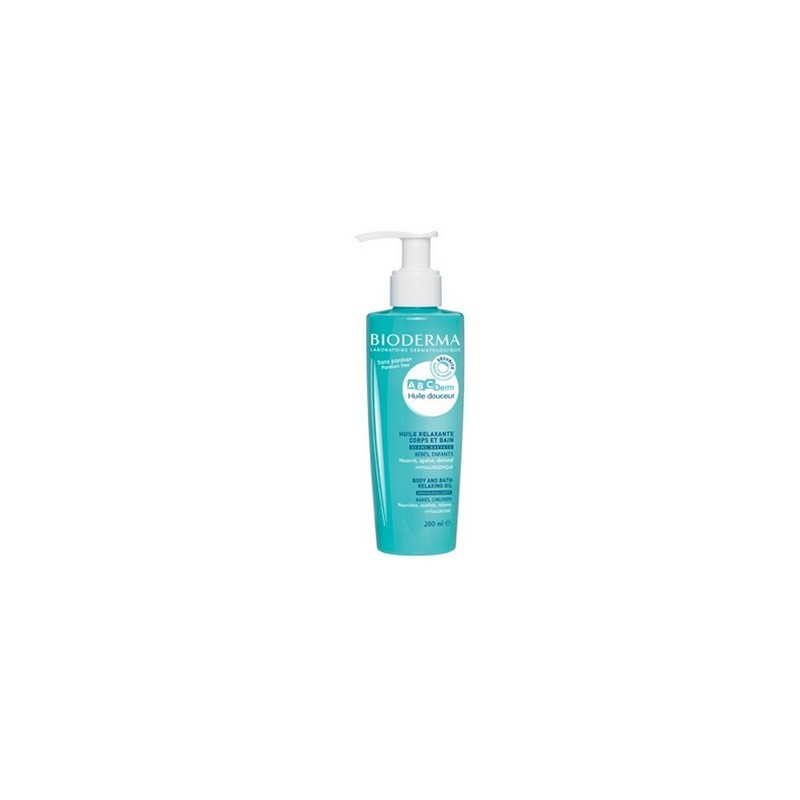 ABCDERM HUILE RELAXANTE CORPS ET BAIN  BIODERMA 200ML