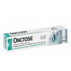 ONCTOSE LIDOCAINE-MEFENIDRAMIUM CREME DEMANGEAISONS PIQURES D'INSECTES 40G MERCK