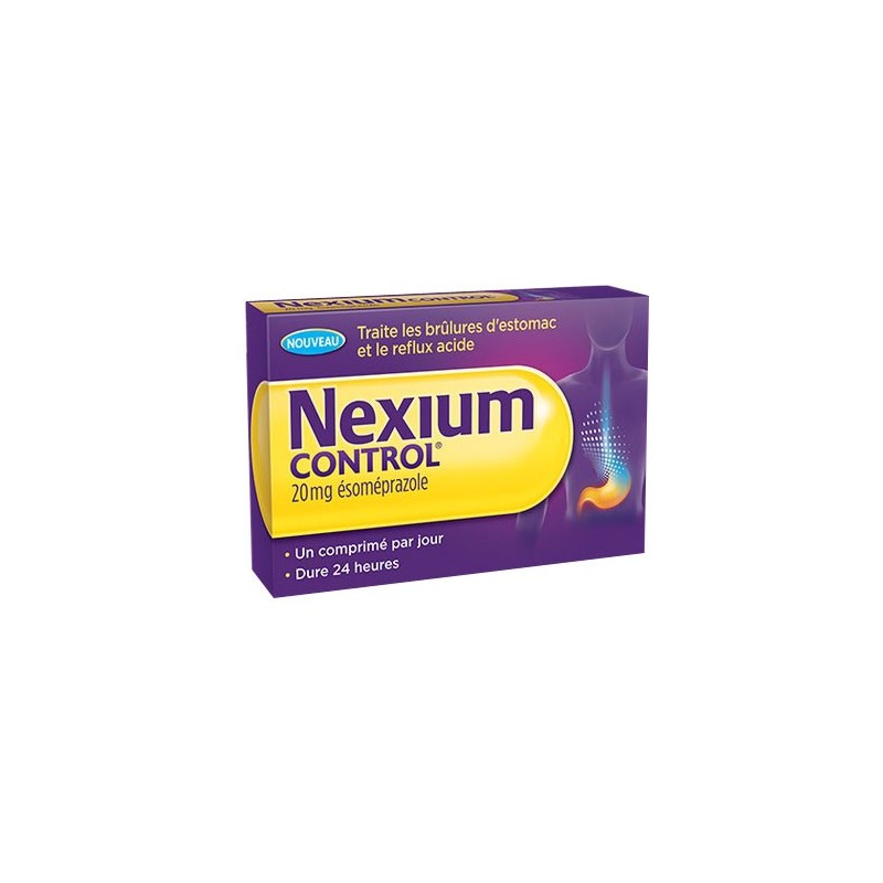 NEXIUM CONTROL BRULURES D'ESTOMAC 7 COMPRIMES PFIZER