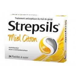 STREPSILS MIEL CITRON PASTILLES 