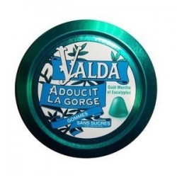 GOMMES SANS SUCRE 50G VALDA