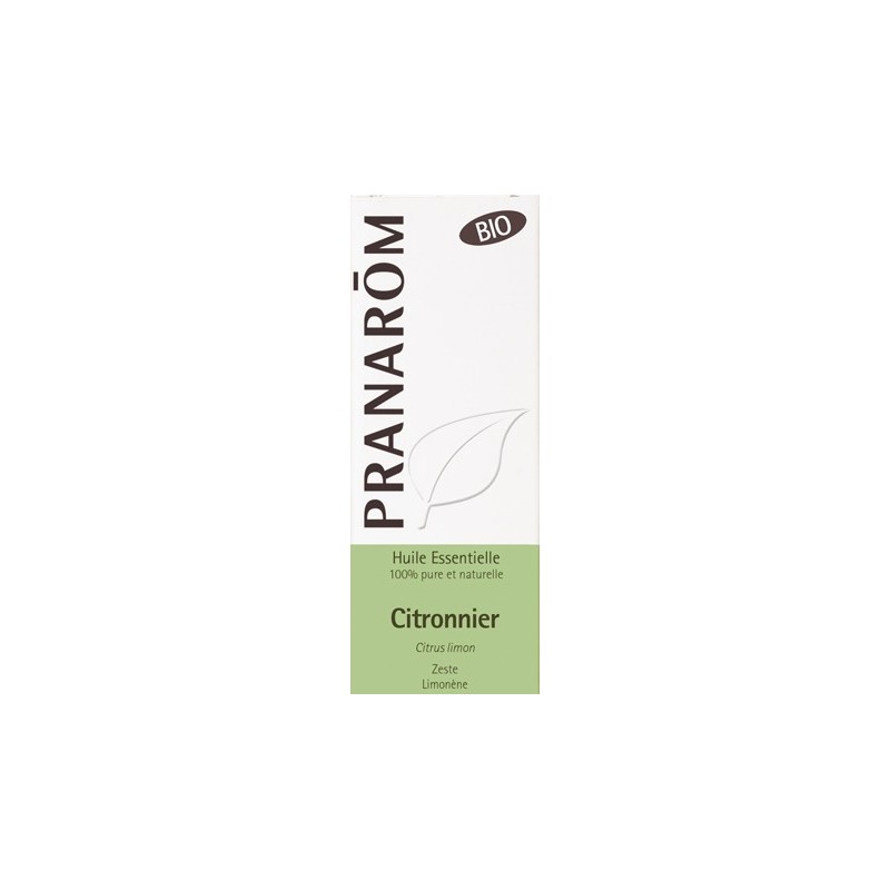 CITRONNIER HUILE ESSENTIELLE BIO 10ML PRANAROM CITRONNIER HUILE ESSENTIELLE BIO 10ML PRANAROM